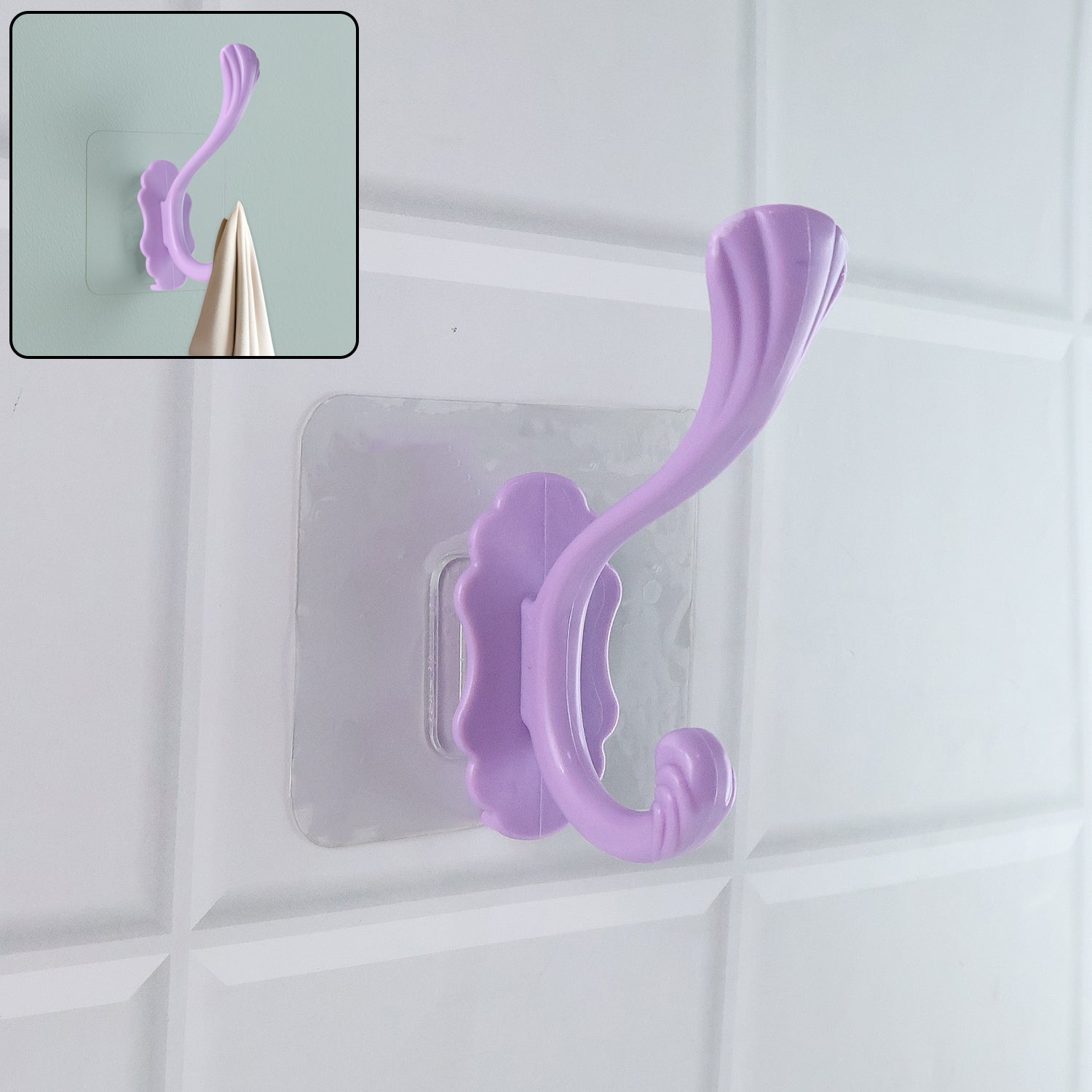 Self-Adhesive Stylish Wall Hanger Hook Self-Adhesive Stylish Wall Hanger Hook